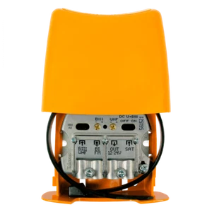 Amplificador de Mástil 3 Entradas BIII/UHF/FM 1 Salida 28dB con LTE 5G - Imagen 1 de 1