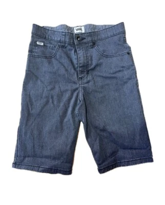 Vans Off The Wall Boys Slim Fit Skate Shorts Size 14 Gray - Image 1 of 4