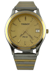 Elegante Herrenarmbanduhr Tissot PR 50 Quartz mit Saphirglas, funktioniert - Bild 1 von 4
