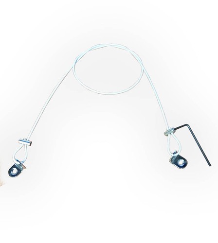 Computer TV Television monitor mouse WHITE Steel cable Wire rope ...