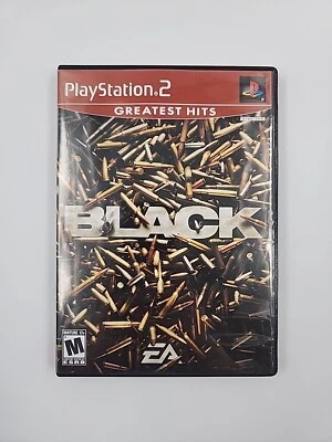 Black PS2 PlayStation 2 Complete CIB Greatest Hits - Image 1 of 4