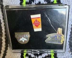 Kentucky Derby 133 Lapel Pins- Churchill Downs Set- With Protective Case - Picture 1 of 5