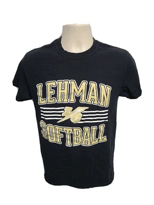 Camiseta Lehman College Softbol Adulto Pequeña Negra Foto 1 de 4