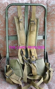 USGI LC-2 MILITARY ALICE BACK PACK FRAME SHOULDER STRAPS KIDNEY CUSHION/BELT SMP - Picture 1 of 1