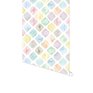 Colorful Self-Adhesive Wallpaper Peel and Stick For Children's room Baby room 3m - Picture 1 of 10