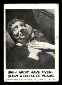 1961 Leaf Spook Stories #1 1961 - I Must Have Overslept… GD *d2