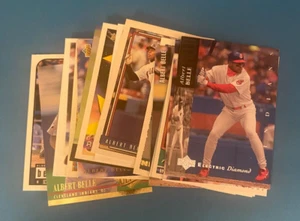 18-Card Albert "Joey" Belle Baseball Lot Indians White Sox Orioles S540 - Picture 1 of 3