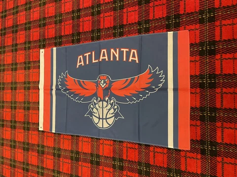 Brand New Atlanta Hawks flag 3 foot by 5 foot Cover