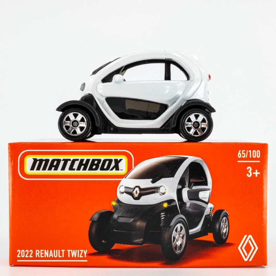Renault Twizy 2024 Matchbox Power Grabs #65 2022 blanco perla | FSB Foto 1 de 1