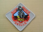Harley-Davidson HOG Aufnäher ORIGINAL Harley Owners Group Patch Safe rider NEU 