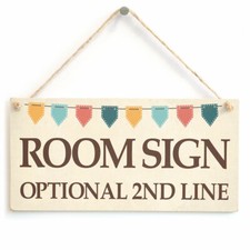 Personalised Room Sign - Large Font Custom Room Sign (Snug, Kitchen, Guest Room)