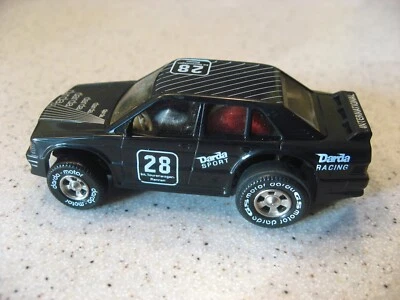 Darda Black Mercedes 190 E 2.5 16V Rare Vintage West Germany Pull-Back Toy Car - Image 1 of 4