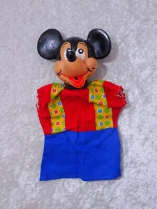 Walt Disney Design Spielzeug Handpuppe Mickey Mouse Maus - Vintage um 1960/70 - Bild 1 von 4