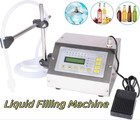 Liquid Bottle Filling Auto Liquid Filling Machine With Pedal 110V For Drinks