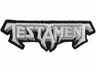 Testament Iron On   Embroidered Patch  Havok Exodus Mortal Sin Newsted