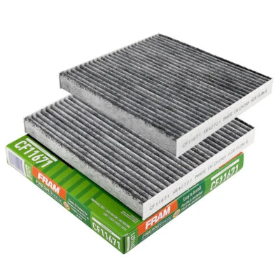 Par de filtros de aire de cabina Fresh Breeze para Ram 1500 2500 3500 4500 2016 2017-2020 Foto 1 de 4