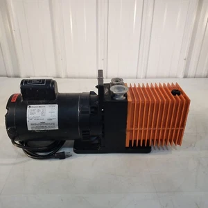 Alcatel 2012A Vacuum Pump 230v Tested Pumps to 7 mTorr, KF40 Inlet KF25 Exhaust - Picture 1 of 9