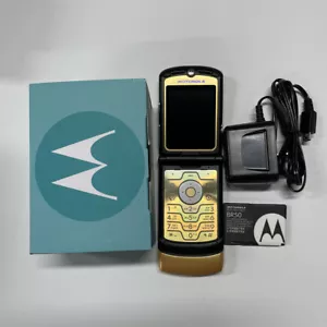 Motorola Razr V3i Dolce Gabbnna (Limited Edition) Unlocked Flip Mobile Phone - Picture 1 of 12