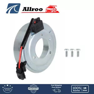 A/C AC Compressor Clutch Kit Pulley Coil For 2008-2013 Nissan Rogue 2.5L 4CYL - Picture 1 of 12