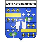 Saint-Antoine-Cumond 24 ville Stickers blason autocollant adhésif