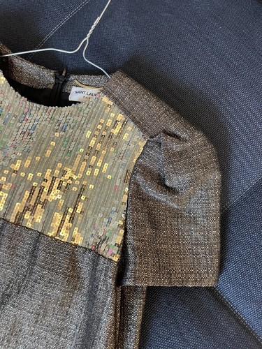 SAINT LAURENT (YSL) Abiti Saint Laurent oro taglia 36 XS S indossati una volta