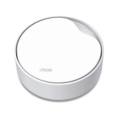 TP Link Deco X50 PoE Mesh WiFi 6 Router with 2.5G Port and Easy Setup 1 Pack - Image 1 of 4