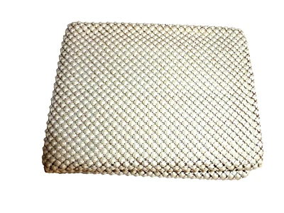 Vintage HTF White Metal Mesh Whiting & Davis Bi-Fold Wallet Small Men’s Wallet - Image 1 of 4