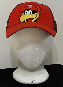 St Louis Cardinals New Era Redbird Logo Cap Hat Red Blue Youth Adjustable - Picture 1 of 11
