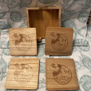 Walt Disney World set di 4 montagne russe in legno Minnie mouse - Foto 1 di 16