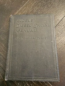 1936 Audels Diesel Engine Manual Questions & Answers Fine Collector Condition 18 - Picture 1 of 17