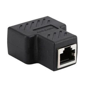 Ethernet LAN Network Y-Splitter Adapter Coupler Split 1 to 2 - Picture 1 of 6