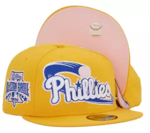 New Era Philadelphia Phillies Brotherly Love 59FIFTY Fitted Hat Cap Size 7 1/4 - Picture 1 of 6