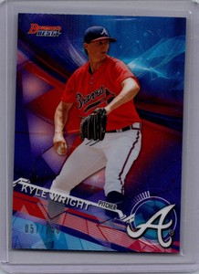 2017 Bowman's Best Top Prospects Kyle Wright 057/250 Atlanta Braves #TP-11