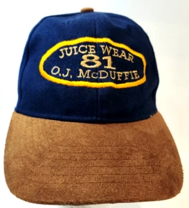 O.J. McDuffie Baseball Hat, 81, Juice Wear, Adjustable Snapping Straps - Picture 1 of 9