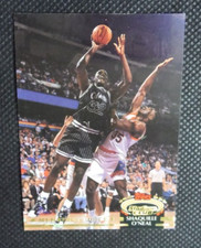 1992-93 STADIUM CLUB BASKETBALL SHAQUILLE O'NEAL MEMBERS CHOICE ROOKIE CARD #201