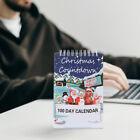 100 Day Christmas Countdown Calendar Festive Desk Decoration-Rl