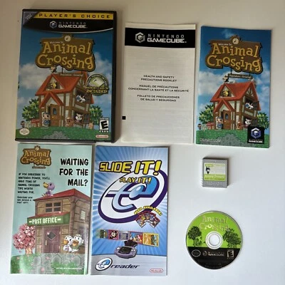Animal Crossing GameCube, ПОЛНОСТЬЮ ПОЛНЫЙ, В КОРОБКЕ, ПРОТЕСТИРОВАН, хороший, с картой памяти, см. фото - Изображение 1 из 4