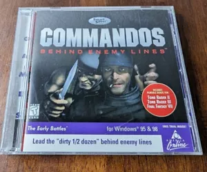 Commandos Behind Enemy Lines 1998 Eidos PC Video Game - Picture 1 of 5