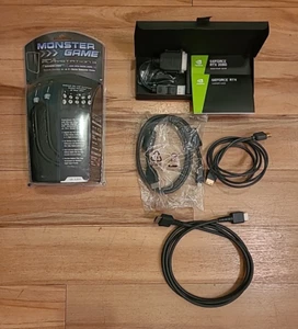 MONSTER SPIEL PLAYSTATION 3 GAMELINK (KOMPONENTE & OPTISCH) NEU IN OVP + Verschiedenes Kabel L27 - Bild 1 von 15