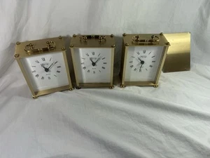 Vintage Ridgeway Quartz Germany Tischuhr batteriebetrieben klein - ungeprüft, - Bild 1 von 12