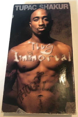 Tupac Shakur VHS Video Tape Thug Immortal S2B - Image 1 of 3