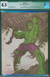 FOOM #2 (1973) CGC 8.5 Calificado ⭐ Prototipo Wolverine ⭐ Revista de cómics Marvel - Imagen 1 de 3