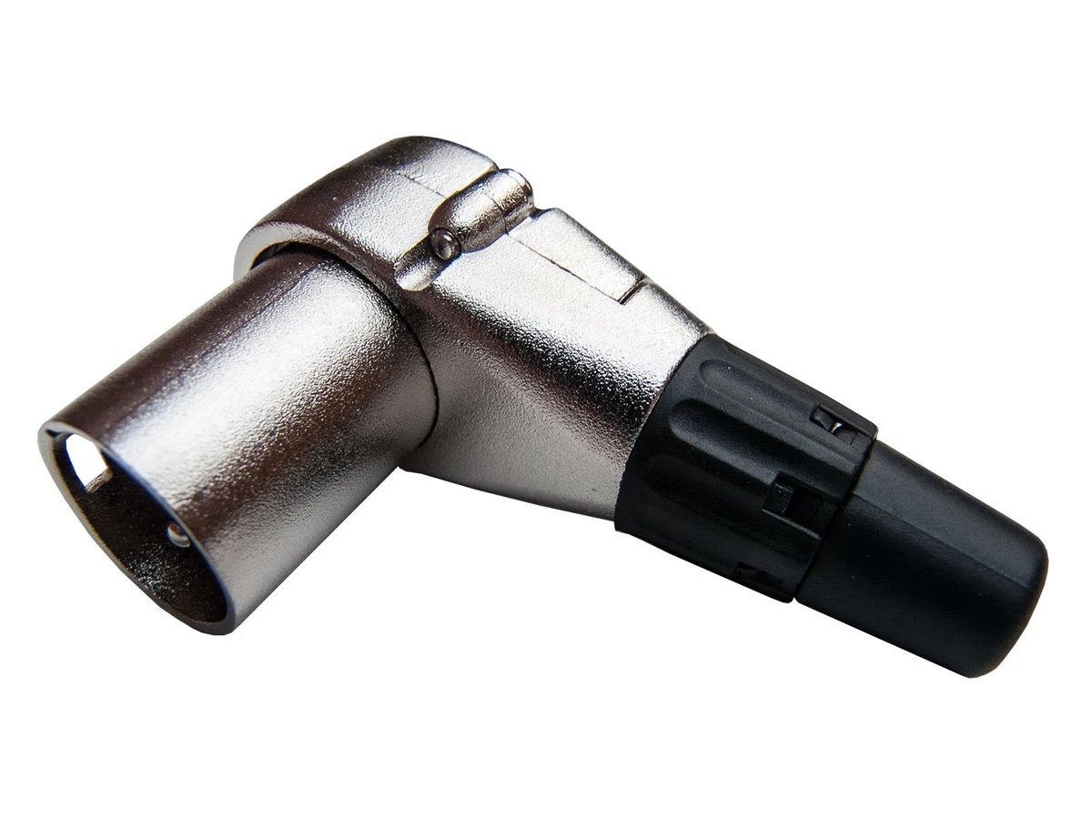 5x XLR-Winkeladapter 90 Grad – Verstellbarer Stecker Auf Buchse Für Audio-Equipment