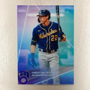 Christian Yelich 2020 Topps X Steve Aoki #85 MLB Baseball Milwaukee Brewers - Picture 1 of 2