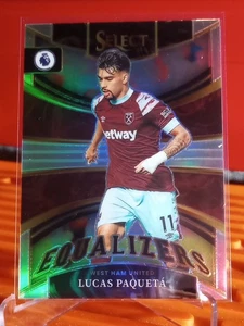 2022-23 Select EPL LUCAS PAQUETA #8 Equalizers SILVER HOLO PRIZM West Ham United - Picture 1 of 2