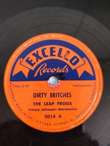 THE LEAP FROGS DIRTY BRITCHES 78RPM EXCELLO 2014 - Bild 1 von 4