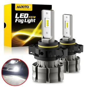 2pcs AUXITO LED Driving Lamp 880 890 6500K Super White Fog Light Bulbs Noiseless - Picture 1 of 12