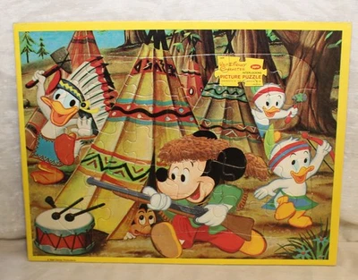 Rompecabezas con incrustaciones de Mickey Mouse 30 piezas Jaymar Foto 1 de 2