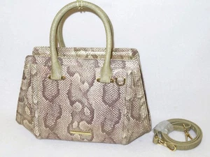 BRAHMIN Ultra Rare CLASSY GOLD BLISSFUL CAPSULE PREMIER METALLIC ARDEN NWT - Picture 1 of 9