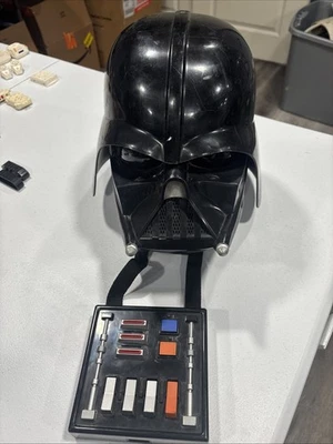 Star Wars Darth Vader 2004 Lucas Film Cambiador de Voz Casco Máscara Probado y Funciona! Foto 1 de 4